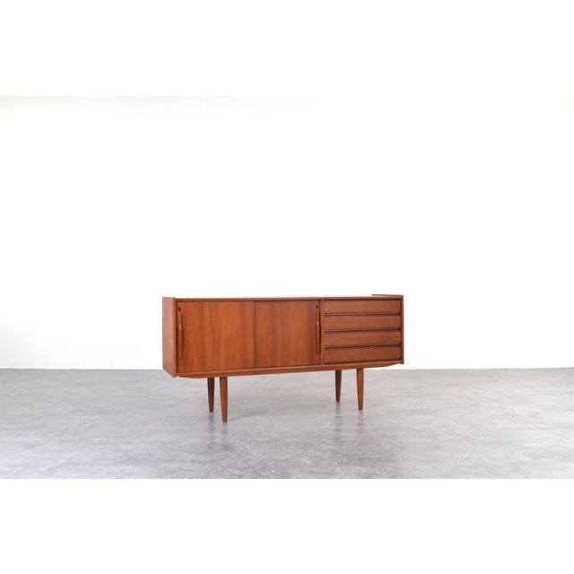 Mid-Century Danish Teak Sideboard, 1960s For Sale - Image 4 of 18