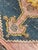 Saffron & Midnight Blue Antique Kurdish Rug Tribal Rug 3.5 x 4.8 For Sale - Image 13 of 13