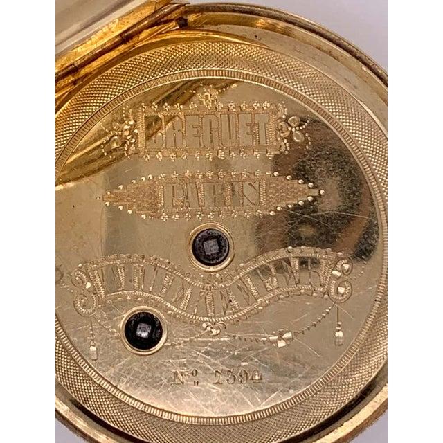 Breguet Paris Closed Face Pocket Watch For Sale - Image 4 of 12
