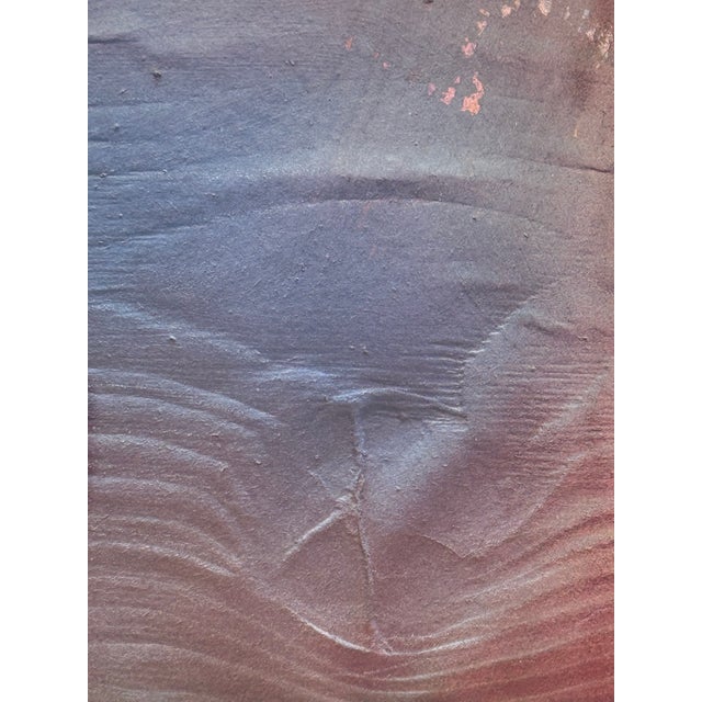 Circa 2002 Moises Ramos Mixed Media Abstract Painting For Sale - Image 4 of 12