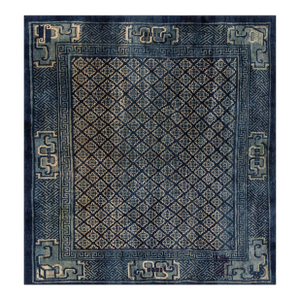 Early 20th Century N. Chinese Baotou Carpet