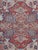 Antique Persian Heriz Carpet Handmade Wool Oriental Rug, Light, Pink, Light Blue For Sale In New York - Image 6 of 18