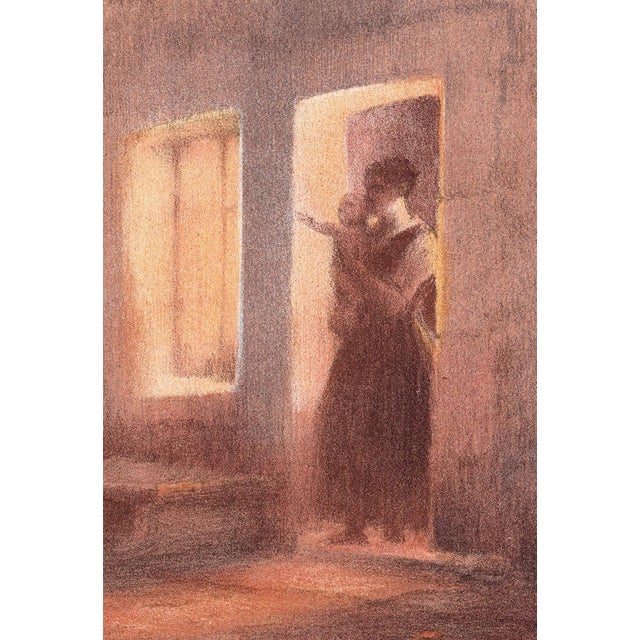 J. A. Muenier, Le Retour des Champs, 1898, Lithograph For Sale - Image 4 of 9