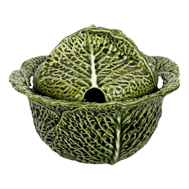 Tureen Vide-Poche in the Shape of Cauliflower, France, 1980s For Sale