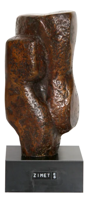Zimet, Bronze Modern Sculpture