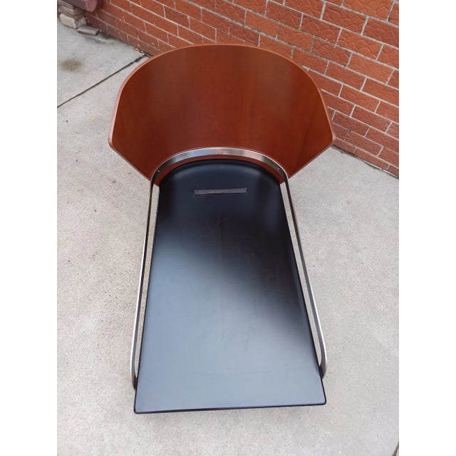 Sky Blue Vintage 1980's Franco Raggi for Cappellini "Elbalunga" Chaise Lounge For Sale - Image 8 of 13