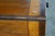Antique Early 19th C. Regency Flame Mahogany Lyre Base Drop Leaf Sofa Table Desk For Sale - Image 16 of 16