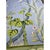 Hand-Painted Blue Botanical Garden Wallcovering Transform an interior with the quiet elegance of a hand-painted botanical...