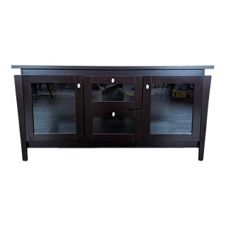 Two Cabinet Sideboard With Two Drawers For Sale