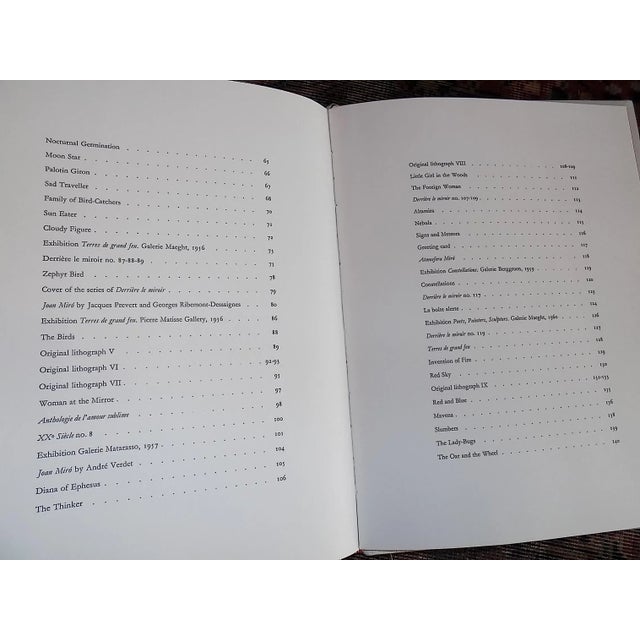 Blue Vintage Ltd. Ed. Mid 20th C. Modern Lithographs-Joan Miro-Set of 4 For Sale - Image 8 of 11