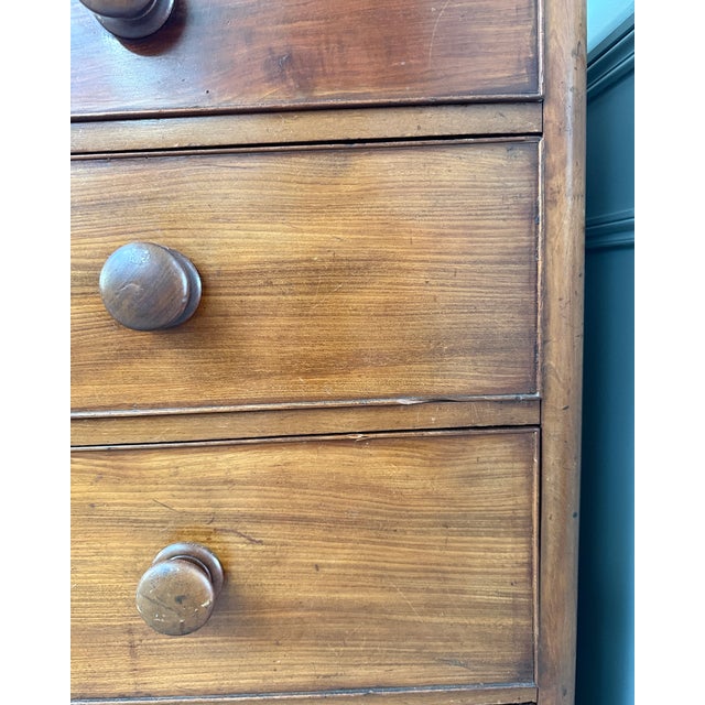 Large English Victorian Mahogany Chest of Drawers For Sale - Image 18 of 18