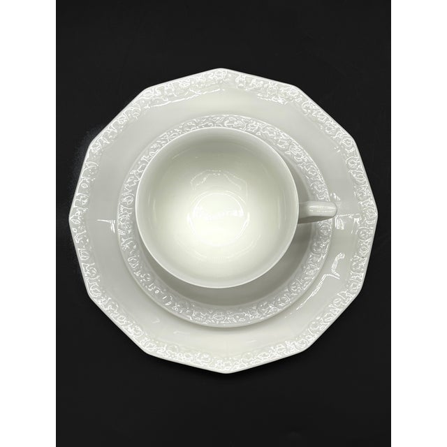 White Maria White Porcelain Coffee Service from Rosenthal, 1940s, Set of 27 For Sale - Image 8 of 18