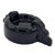 Art Deco 1950s Rare Black Stepped Streamline Art Deco Ceramic Ashtray For Sale - Image 3 of 6