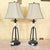 Mediterranean Pair of Uttermost Wrought Iron & Ceramic Sphere Table Lamps For Sale - Image 3 of 18