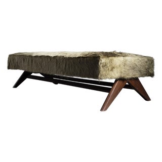 Daybed by Pierre Jeanneret for Chandigarh Project, 1950s For Sale