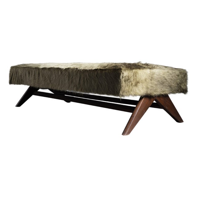 Daybed by Pierre Jeanneret for Chandigarh Project, 1950s For Sale