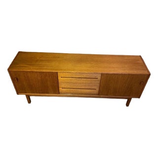 Vintage Danish Teak Sideboard by Nils Jonsson for Troeds, 1960s For Sale