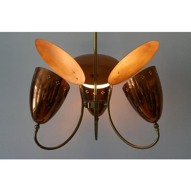 Mid-Century Modern Sputnik Pendant Lamp, Germany, 1950s For Sale - Image 9 of 18