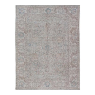 Finely Woven Mohtasham Kashan Design by Keivan Woven Arts 9'3 X 13'7 For Sale