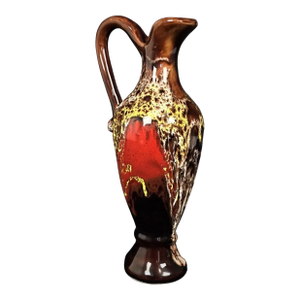 Mid 20th Century Vallauris Ceramic Ewer or Soliflore – Signed