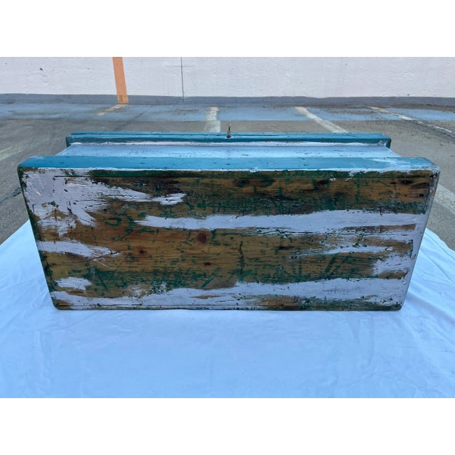 Antique Pine Carpenter’s Chest For Sale - Image 10 of 12