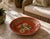 Cinnamon Vintage Portuguese Hand-Painted Terracotta Lebrillo Bowl For Sale - Image 8 of 11