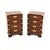 Antique Military Campaign Style Bedside Chests, 1930, Set of 2 For Sale - Image 11 of 11