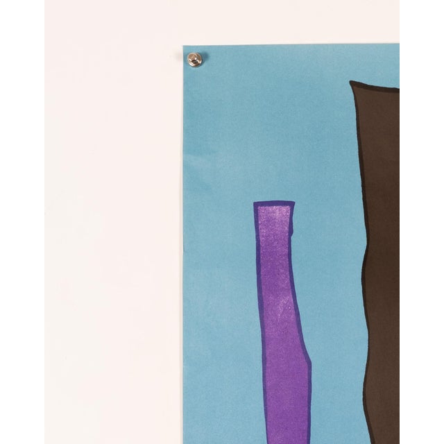 Paper Olympia Poster by Fritz Winter, 1972 For Sale - Image 7 of 9