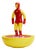 Subbuteo Ornament Sculpture in Double-Mold Ceramic from Artigianato Italiano For Sale