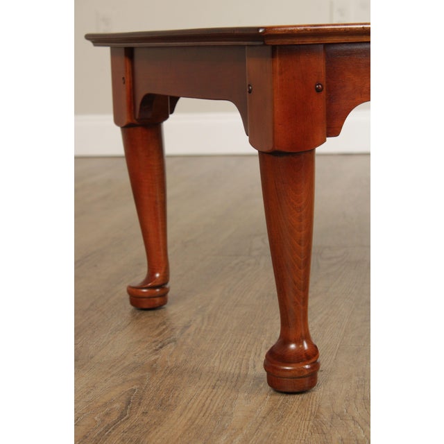 Vintage Stickley Queen Anne Style Cherry Coffee Table Chairish