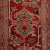 Cream Azeri Persian Heriz Serapi Style Wool Rug For Sale - Image 8 of 13