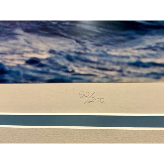Large 39" Signed Limited Edition Seascape Photograph - "Inexpressible Sense of Wonder" For Sale - Image 9 of 12