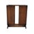 Wood Vintage Military Campaign Style Vanity Mirror, 1930 For Sale - Image 7 of 9
