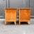 Wood Vintage Bedside Tables, Set of 2 For Sale - Image 7 of 16