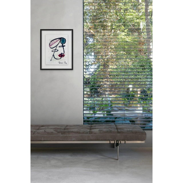 2020s One-of-a-Kind Original Oil Painting 'Portrait of a Woman' in the Style of Pablo Picasso For Sale - Image 5 of 5