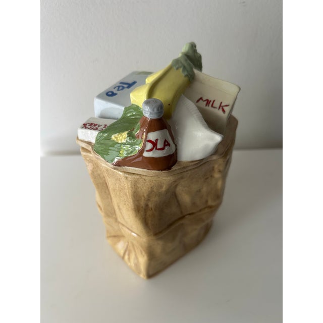 Vintage Lidded Ceramic Kitchen Container-1976 For Sale - Image 12 of 12