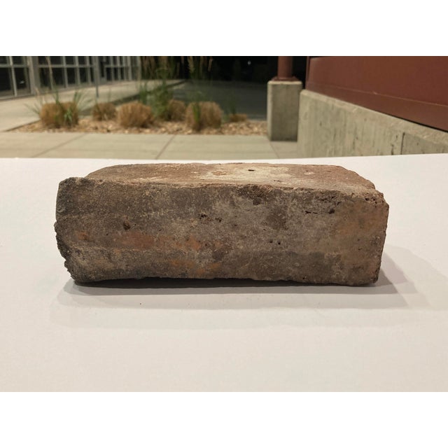 Antique Reclaimed Red Clay Brick Denver, Colorado For Sale - Image 10 of 12
