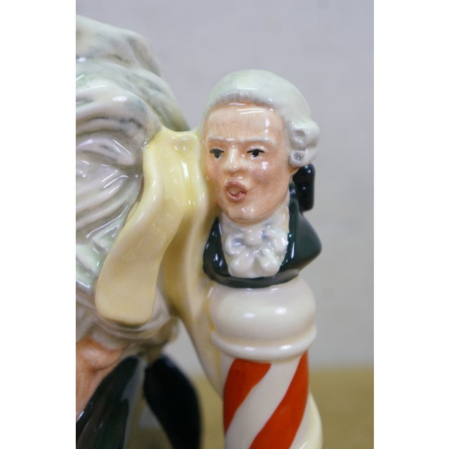 Royal Doulton English Traditional Wolfgang Amadeus Mozart Great Composer Toby Character Jug For Sale - Image 10 of 12