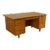 1970s Mid-Century Walnut Large Executive Desk For Sale