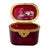 French 19th Century French Ruby Red Glass Box With Gilt Bronze Mounts For Sale - Image 3 of 8