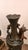 Metal Pair of 1900s Bronze Cherub Ornamental Vases For Sale - Image 7 of 8