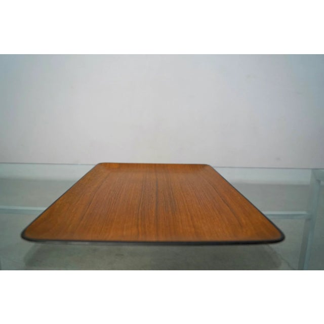 Brown 1960’s Mid-Century Modern Bent Teak Tray For Sale - Image 8 of 12