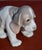 Vintage Lladro Porcelain Beagle Puppy Dog Figurine Grey White Glossy Spain Retir For Sale - Image 13 of 15