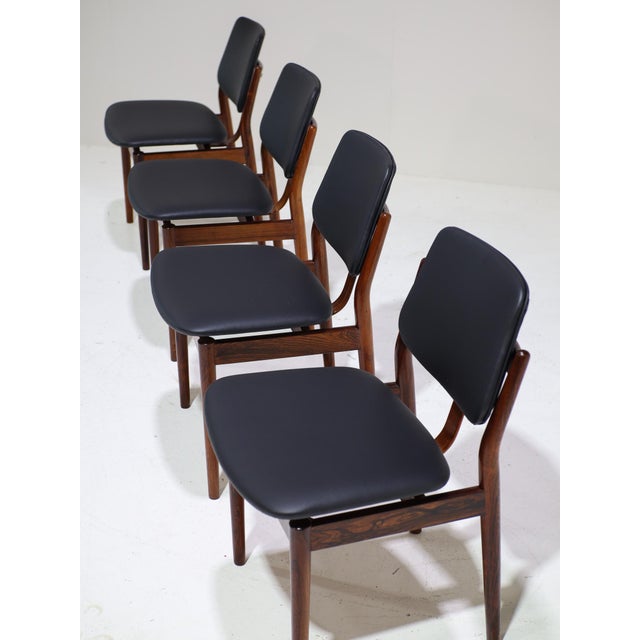 Dining Chairs by Arne Vodder for Sibast, Denmark, 1960s, Set of 4 For Sale - Image 7 of 13