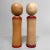 Large Naruko School Kokeshi from Okazaki, 1960s, Set of 2 For Sale - Image 11 of 12
