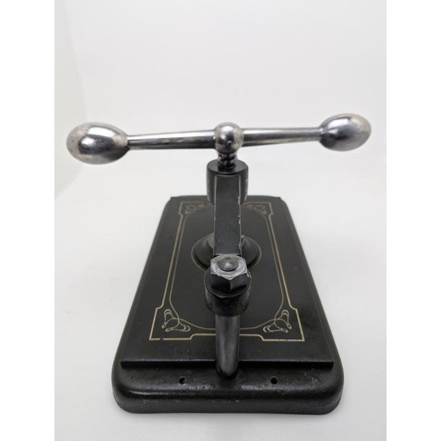 Art Nouveau Book Printing Press, Germany, 1900 For Sale - Image 4 of 12
