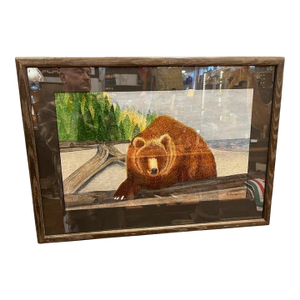 Signed Bear Watercolor / California Artist