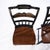 Postmodern Pair of Signed Vintage Hitchcock Chairs With Eagle Decoration For Sale - Image 3 of 16