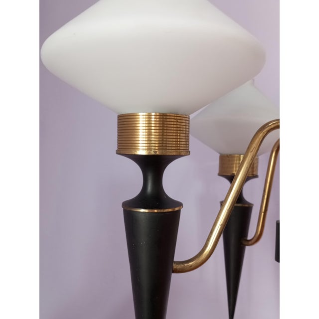 Vintage Floor Lamp from Maison Arlus, France, 1960s For Sale - Image 9 of 18