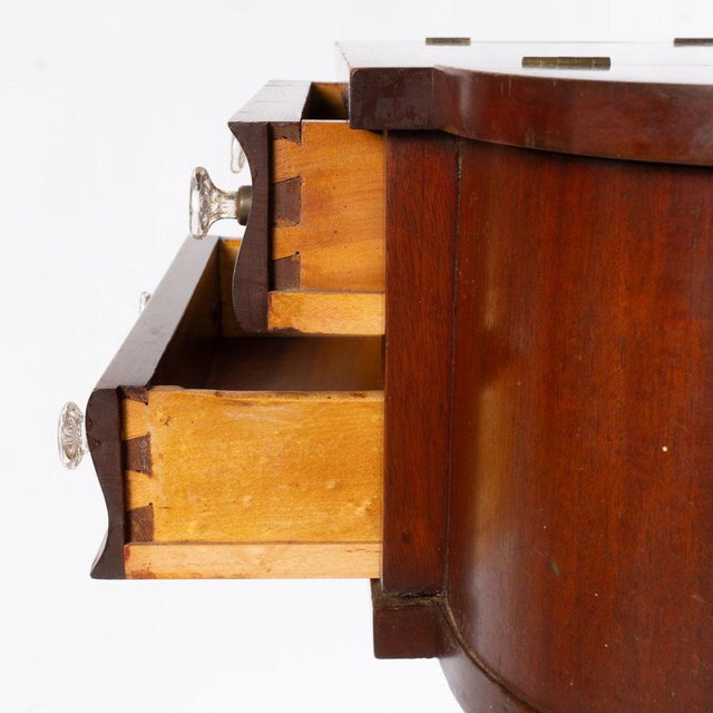 Empire Style Mahogany Sewing Stand For Sale - Image 9 of 13